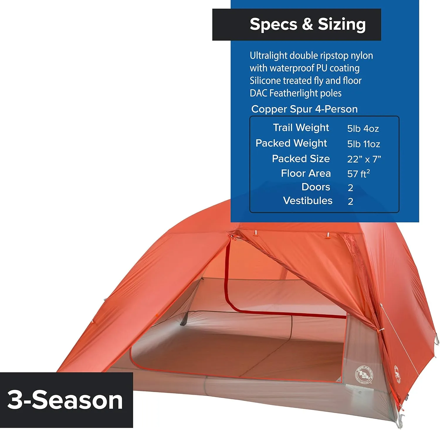 Big Agnes Tents Copper Spur