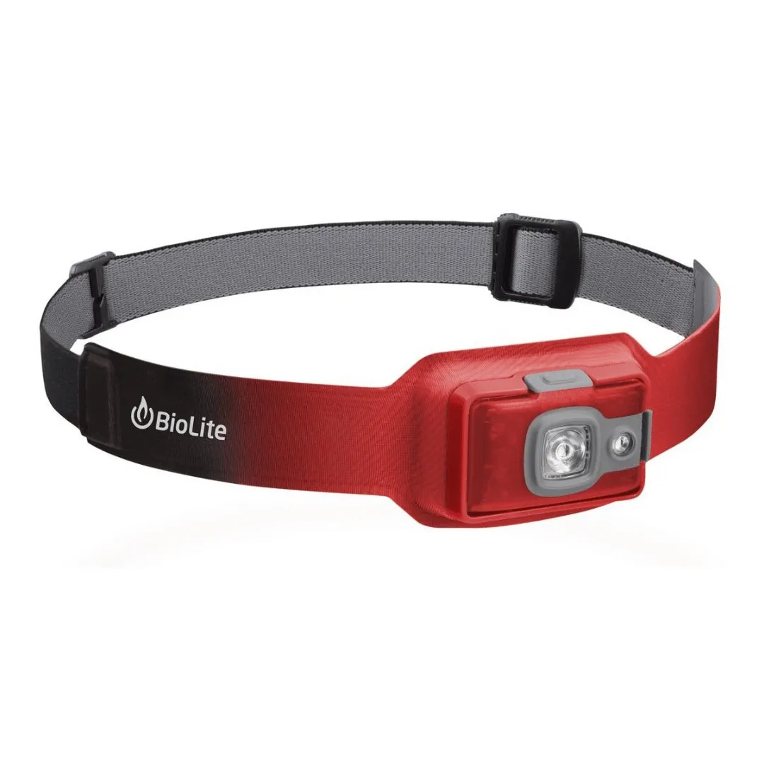 BioLite Headlamp 200 lumens - Rechargeable - Red
