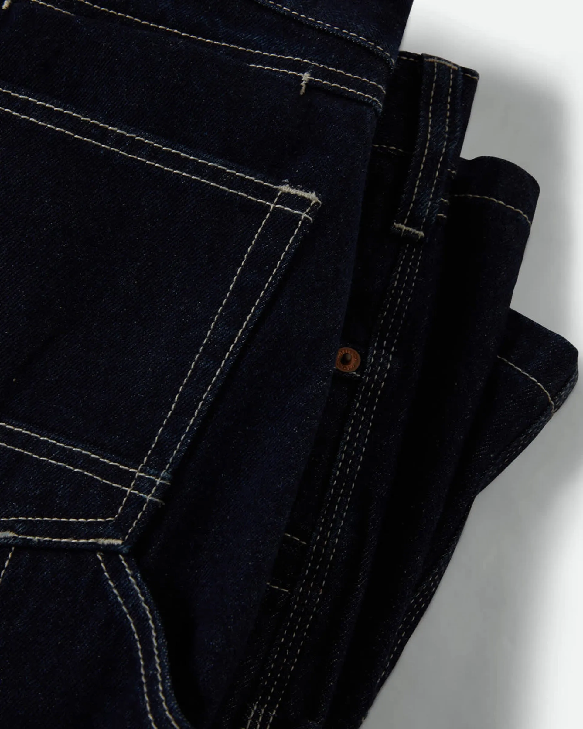 Builders Carpenter Baggy Short - Rinse Denim