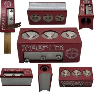 Bulletproof Magnum Ultimate 7 in 1 Multi-Function Cue Tip Tool - Shaper - Scuffer - Trimmer - Perforator