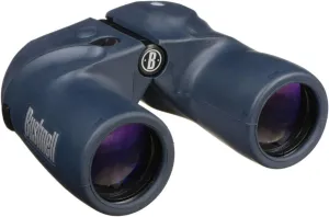Bushnell Marine 7x50 Binocular, Waterproof/Fogproof Binoculars with Internal Rangefinder and Illuminated Compass