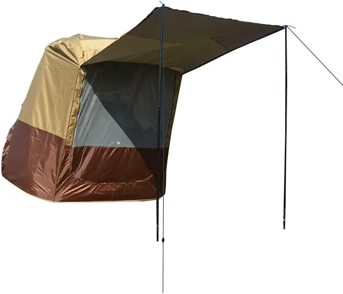 Camper Shade Awning Canopy with Complete Kits for Renault Caravelle/Dauphine/Express/Laguna/Modus, Waterproof UV Protection, Easy Set Up, Ultra-Durable Camping Tent,1 Style 1-B Khaki