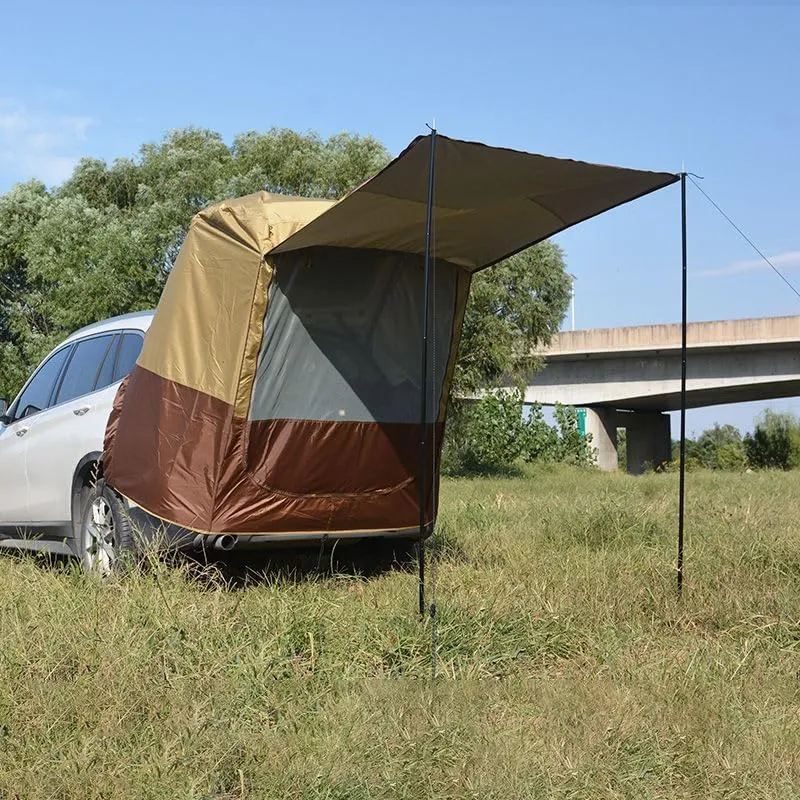 Camper Shade Awning Canopy with Complete Kits for Renault Caravelle/Dauphine/Express/Laguna/Modus, Waterproof UV Protection, Easy Set Up, Ultra-Durable Camping Tent,1 Style 1-B Khaki