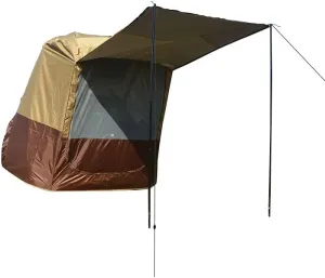 Camper Shade Awning Canopy with Complete Kits for Renault Caravelle/Dauphine/Express/Laguna/Modus, Waterproof UV Protection, Easy Set Up, Ultra-Durable Camping Tent,1 Style 1-B Khaki