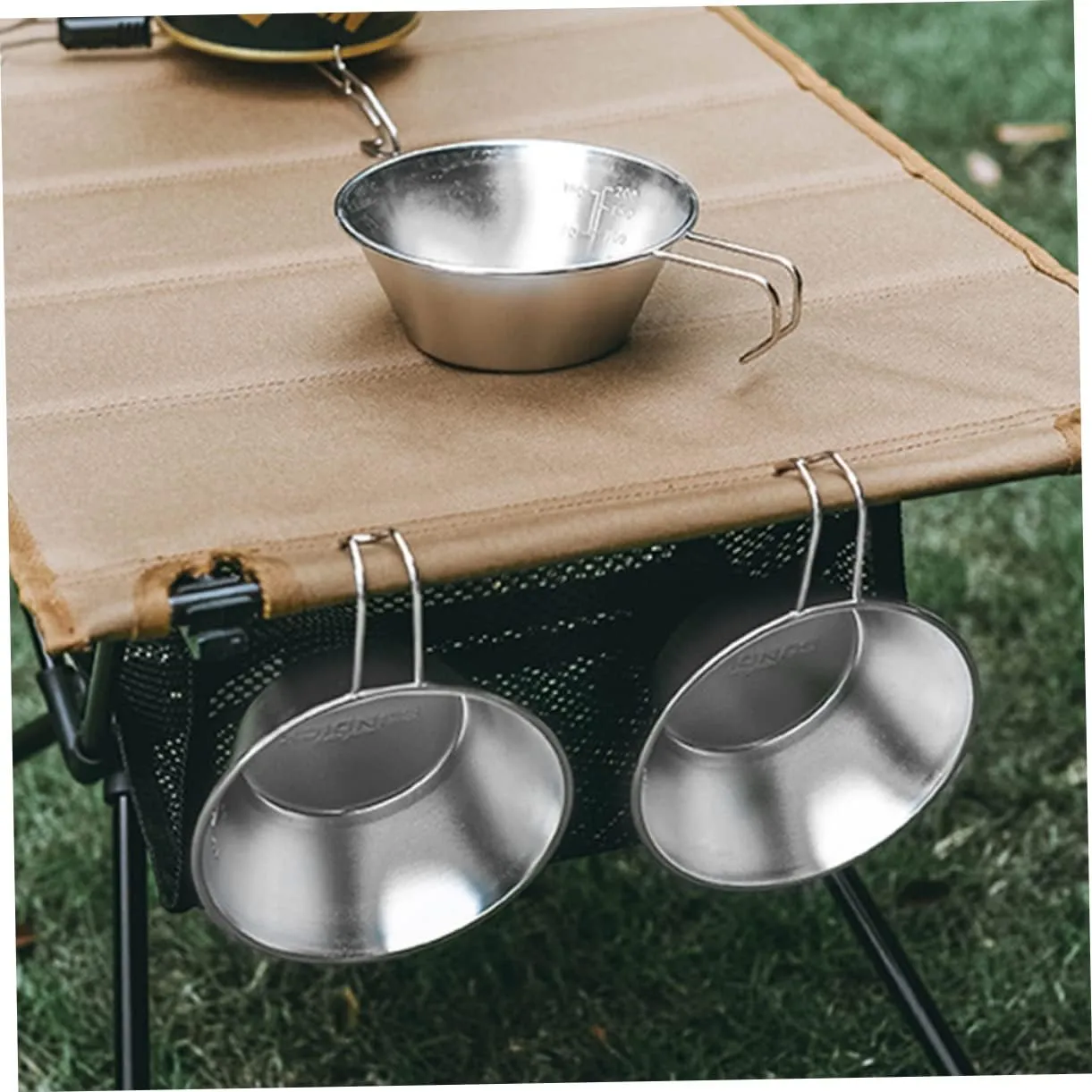 Camping Cookware Cups Outdoor Camping Foldable Bowl Water Portable Camping Mug Camping Accessories