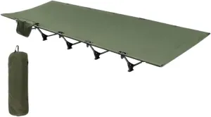 Camping Cot Portable Folding Bed Outdoor Ultralight Compact Tent Bed for Travel Backpacking Hiking Sleeping(Green)