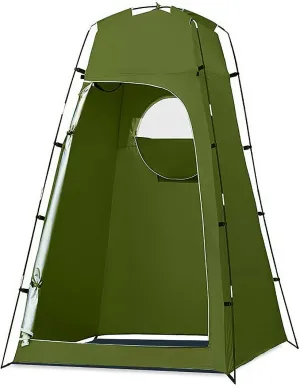 Camping Shower Tent, Privacy Shelter, Changing Room Tent for Portable Toilet with Floor and Carrying Bag, Lightweight & Sturdy, Perfecr for Hiking Sun Picnic Fishing