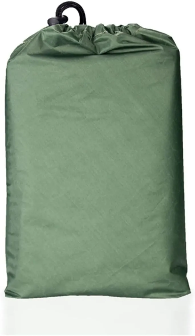 Camping Tarp,Rhombus Waterproof Tarp Tent Shade Outdoor Camping Hammock Garden Silver Coated Awning Canopy Sunshade Ultralight 340 * 260cm (Color : Army Green, Size : 340 * 260cm)