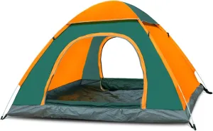 Camping Tent 3-5 Person - Family Dome Waterproof Backpack Tents with Top Rainfly, Ultralight Easy Set Up Small Tents with Carry Bag for 4 Season Hiking Glamping Beach Outdoor