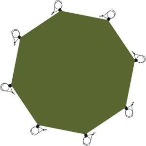 Camping Tent Octagon Camping Mat Waterproof Oxford Cloth Tent Ground Sheet Outdoor Camping Tarp Picnic Mat Tent Rain Tarp