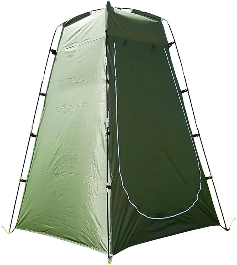 Camping Tent,Shower Tent, Indoor and Outdoor Bathing and Changing Tent Photography Shower Changing Household Mobile Toilet Changing Room WC Tent Windproof