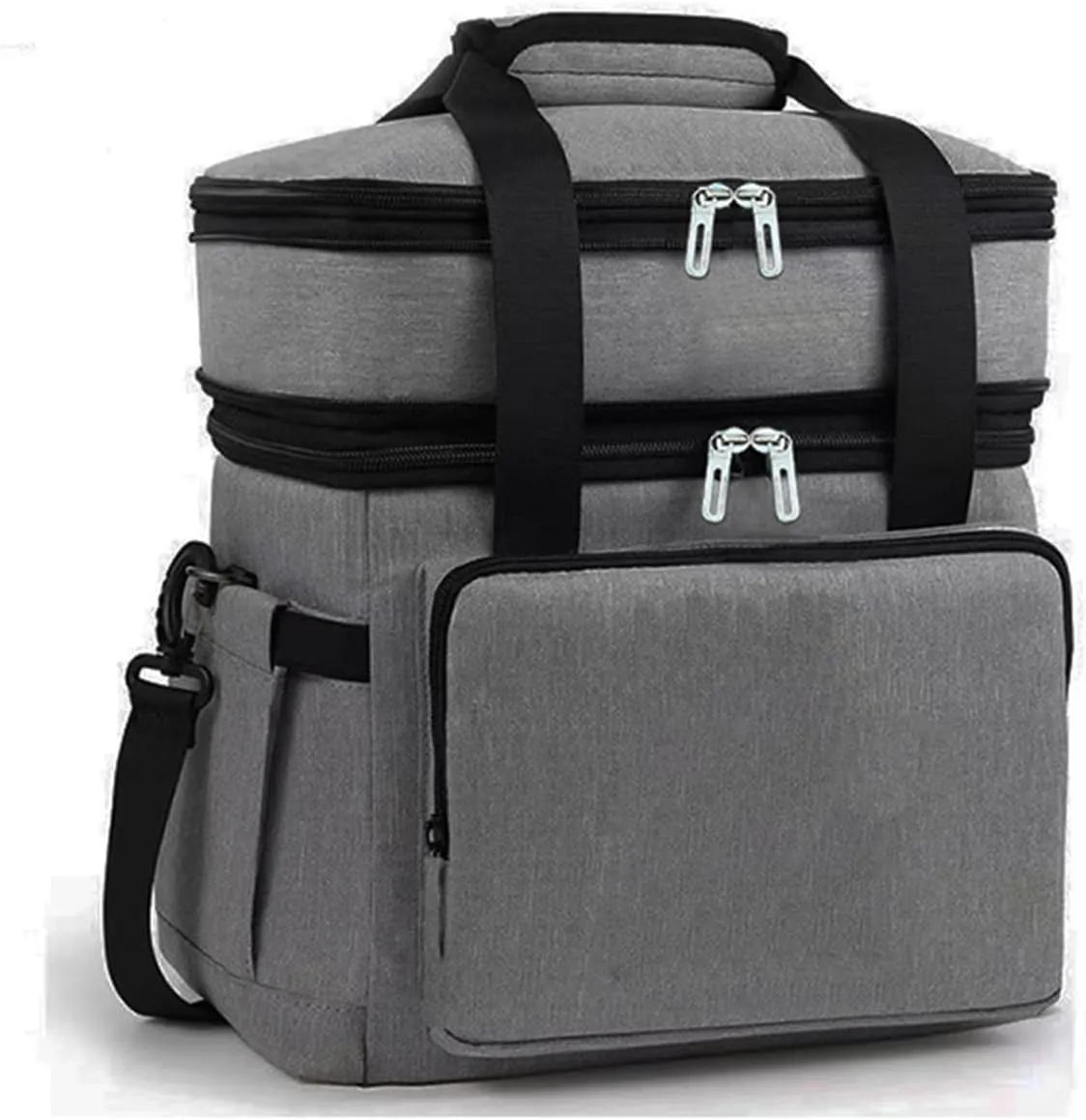 Car Camping Coolers for Jeep Avenger/Cherokee/Compass/Concept/Gladiator/Meridian, Leak Proof Cooler, Portable Lightweight Ice Chest Box, Compartments Waterproof Insulated Bag