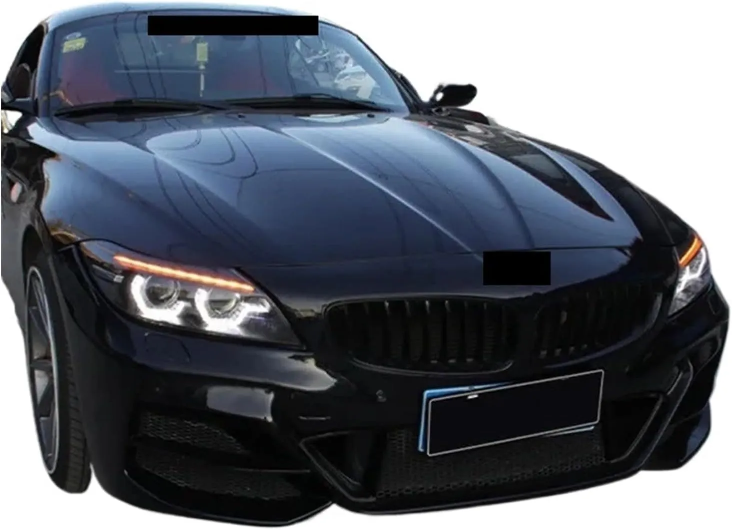 Car Lights Compatible For BMW Z4 E89 2009-2016 Headlights Assembly DRL Angel Eye Projector Lens Headlamp Car Accessories Plug And Play(WITH LED BLUBS_WITH AFS)