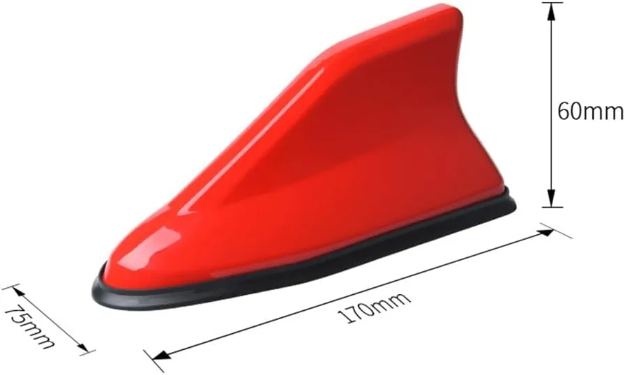 Car Shark Fin Aerial Antenna for Jeep Compass for Renegade 2017-2022 2023 2024 Roof Enhanced Signal Aerials Mast Waterproof