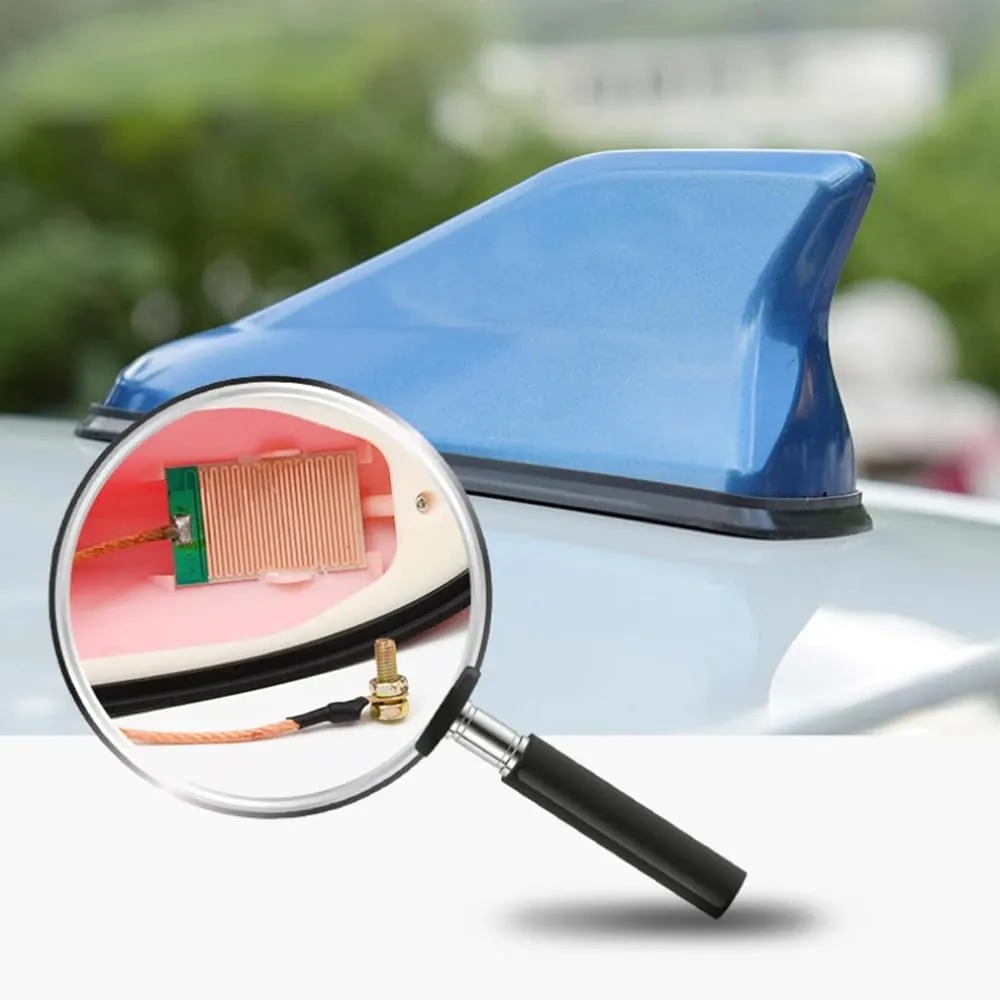 Car Shark Fin Aerial Antenna for Jeep Compass for Renegade 2017-2022 2023 2024 Roof Enhanced Signal Aerials Mast Waterproof