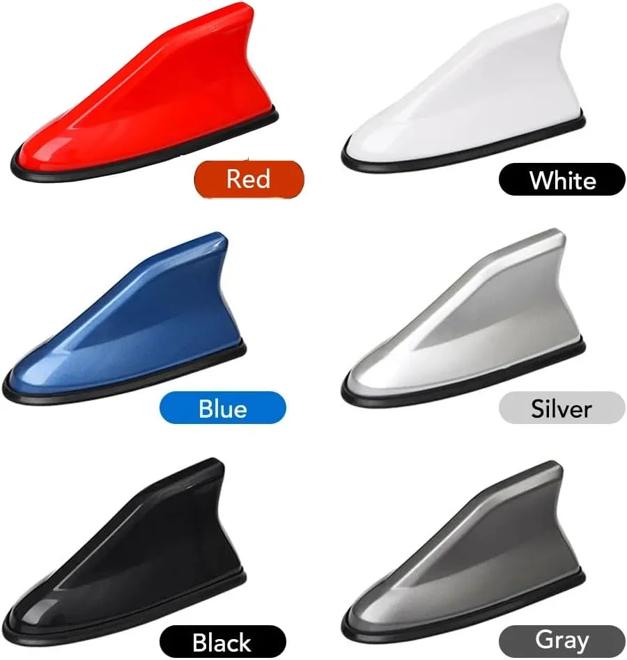 Car Shark Fin Aerial Antenna for Jeep Compass for Renegade 2017-2022 2023 2024 Roof Enhanced Signal Aerials Mast Waterproof