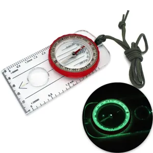 Children's Luminous Waterproof Orienteering Compass - Outdoor Adventure Gear