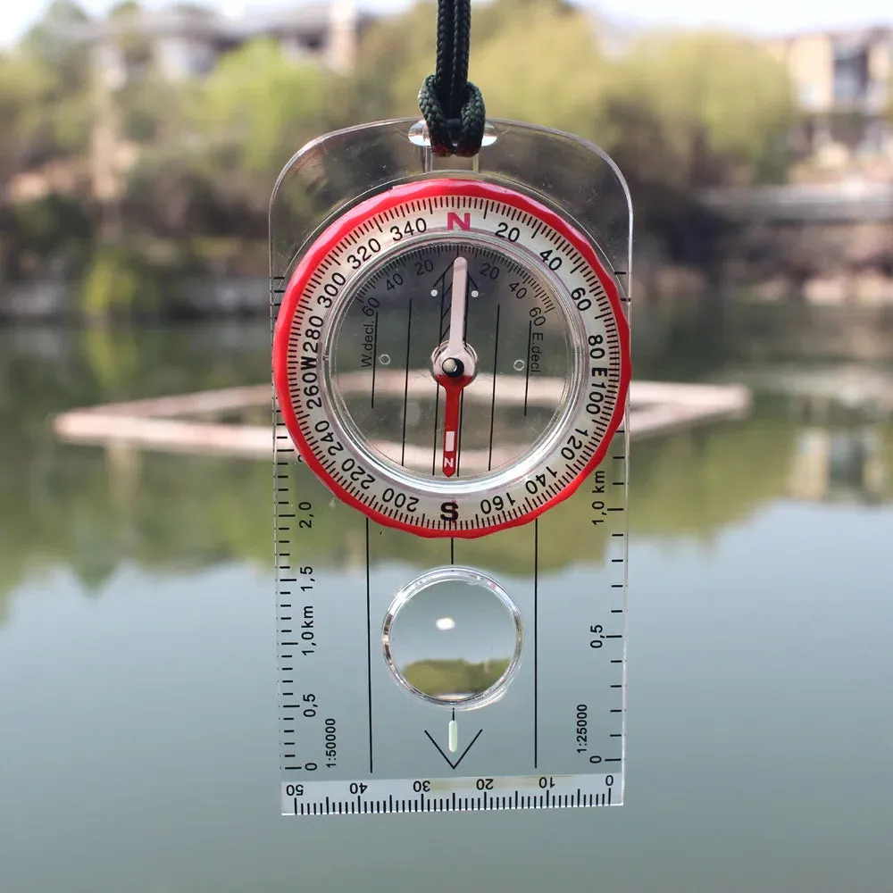 Children's Luminous Waterproof Orienteering Compass - Outdoor Adventure Gear