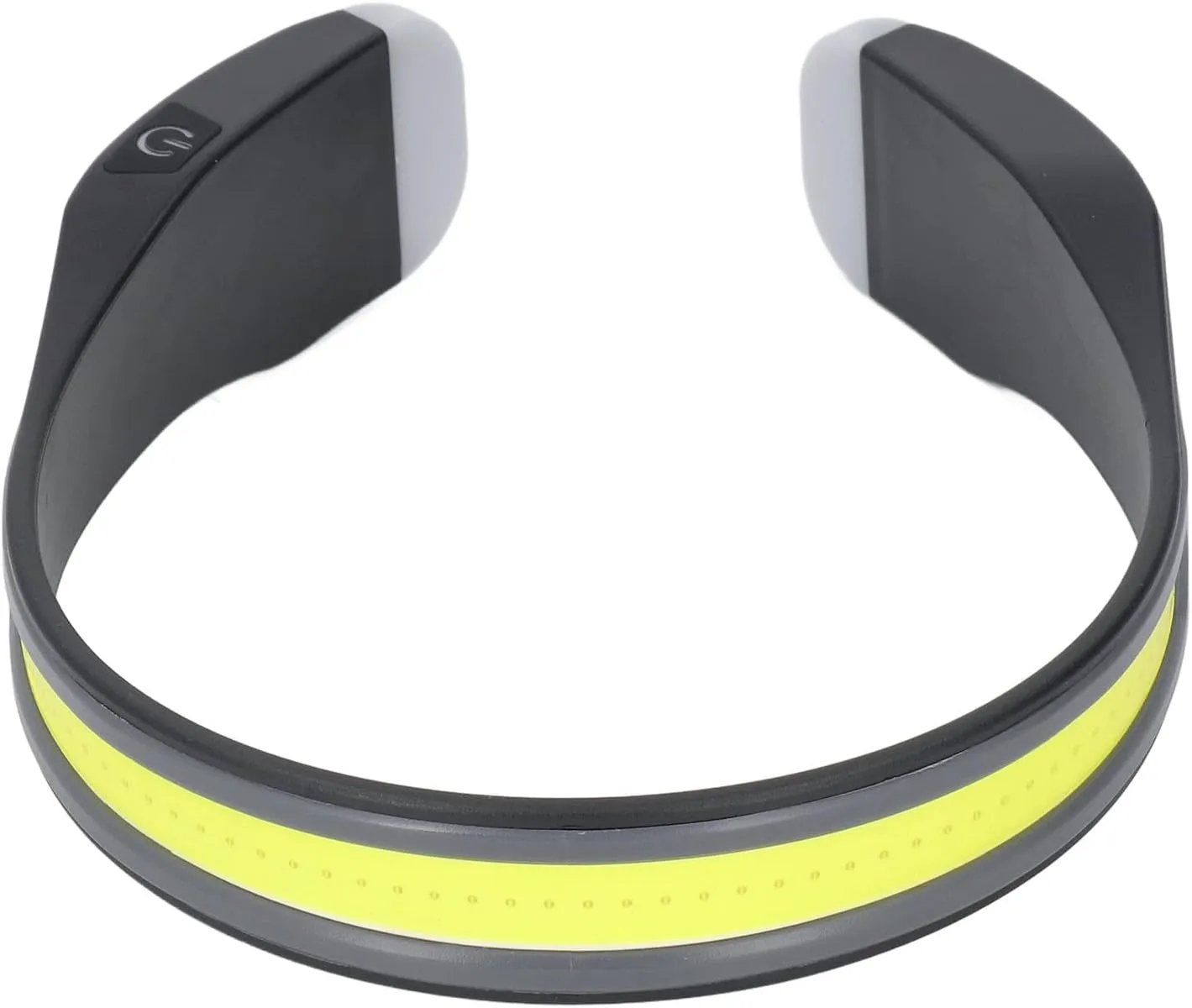 COB Headlamp, Bright LED Head Flashlight with Warning Lights, USB Rechargeable Head Torch for Hiking, Camping, Repair, Working, Maintenance