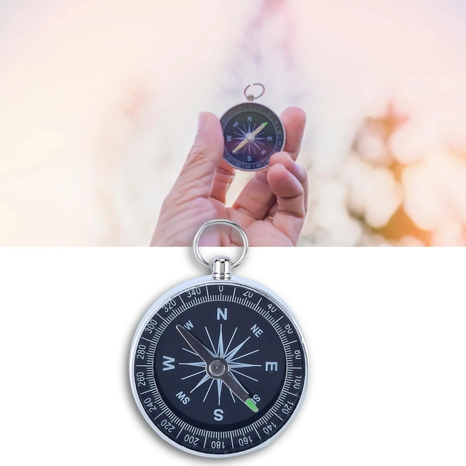 Compact Camping Compass for On-the-Go Navigation
