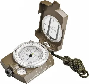 Compass Compass Hiking Survival New Professional Military Army Metal Sighting Waterproof Compass Outdoor Gadgets Sport Clinometer Camping Hiking Climbing