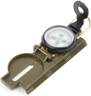 Compass for Hiking - Compass Military Grade Style Camping Backpacking - Green Compass - Hiking Waterproof