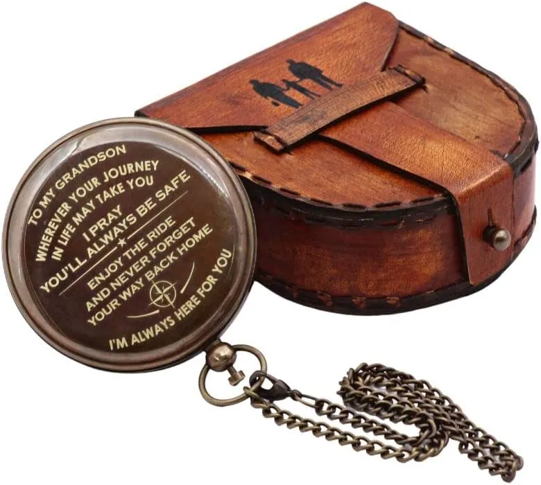 Compass for Son,Daughter, Grandson, Mom to Son, Mom to Daughter, Dad to Son, Dad to Daughter, Grandson Gift