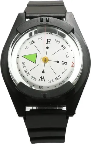 Compass Hiking, Outdoor Camping Waterproof Wrist Diving Compass
