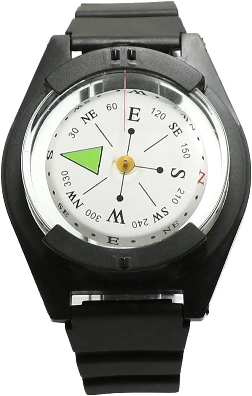 Compass Hiking, Outdoor Camping Waterproof Wrist Diving Compass