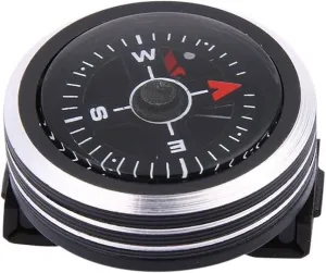 Compass Portable Watch Strap Button Compass for Bracelet Outdoor Hiking Camping Watch Compass Camping Accessories