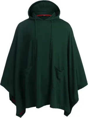 COOFANDY Unisex Casual Hooded Poncho Cape Cloak Fashion Coat Hoodie Pullover with Pocket
