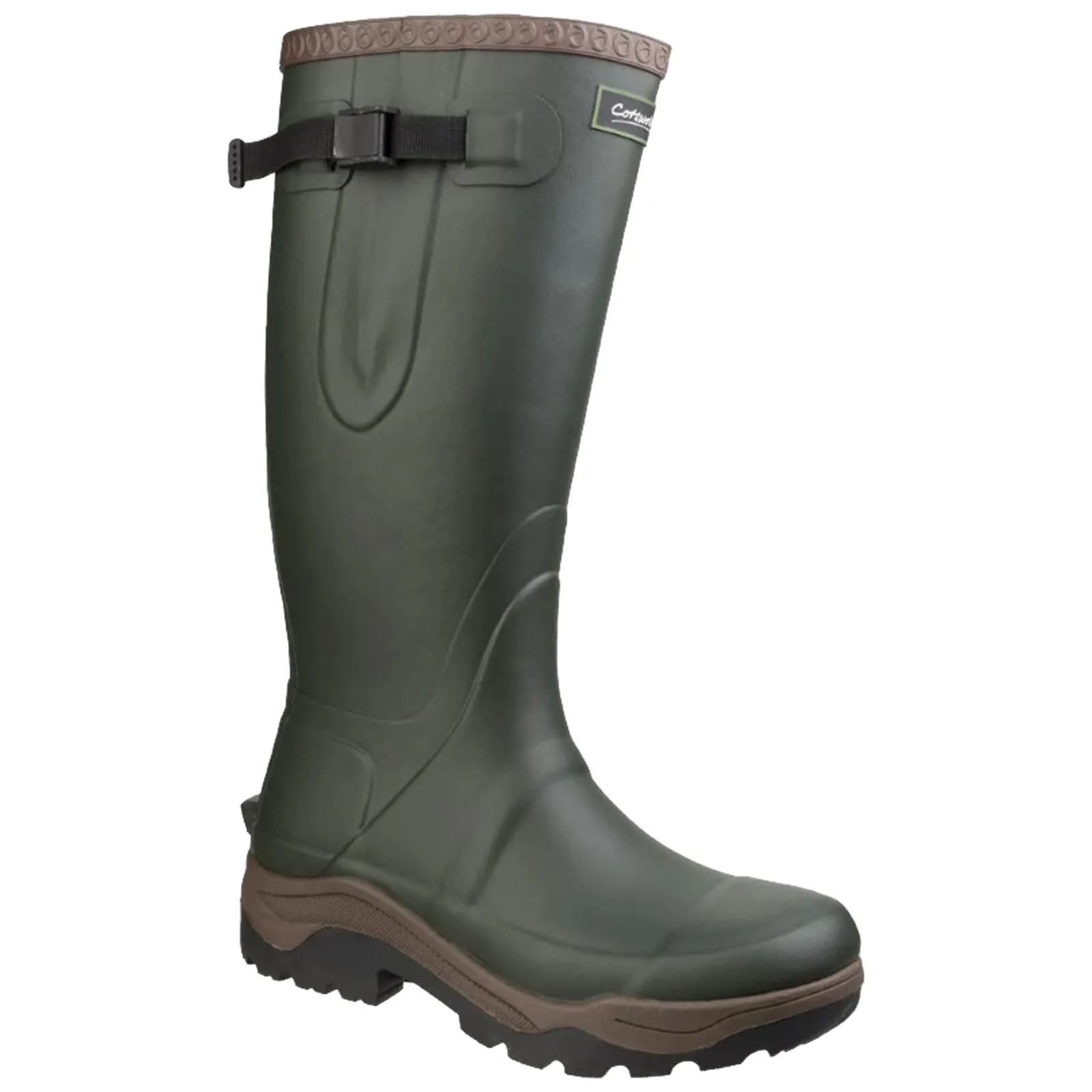 Cotswold Compass Wellington Boots Green