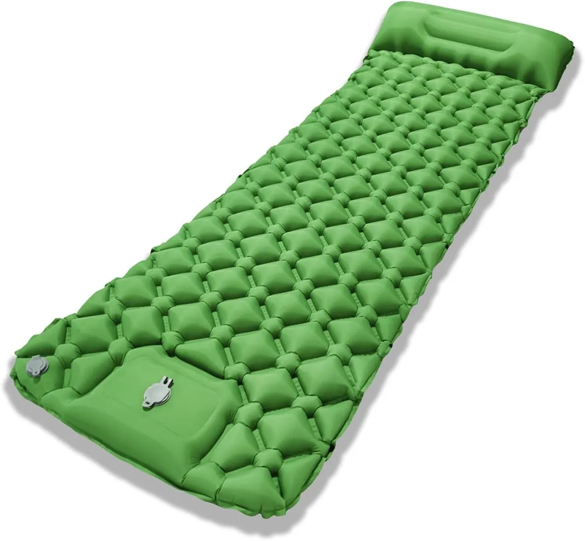 Coziya Matelas, Camping Mattress, Inflatable Sleeping Bag, 10cm Ultralight Camping Mattress, Waterproof Inflatable Sleeping Pad, Ideal for Backpacking, Hiking, and Travel (Army-Green)