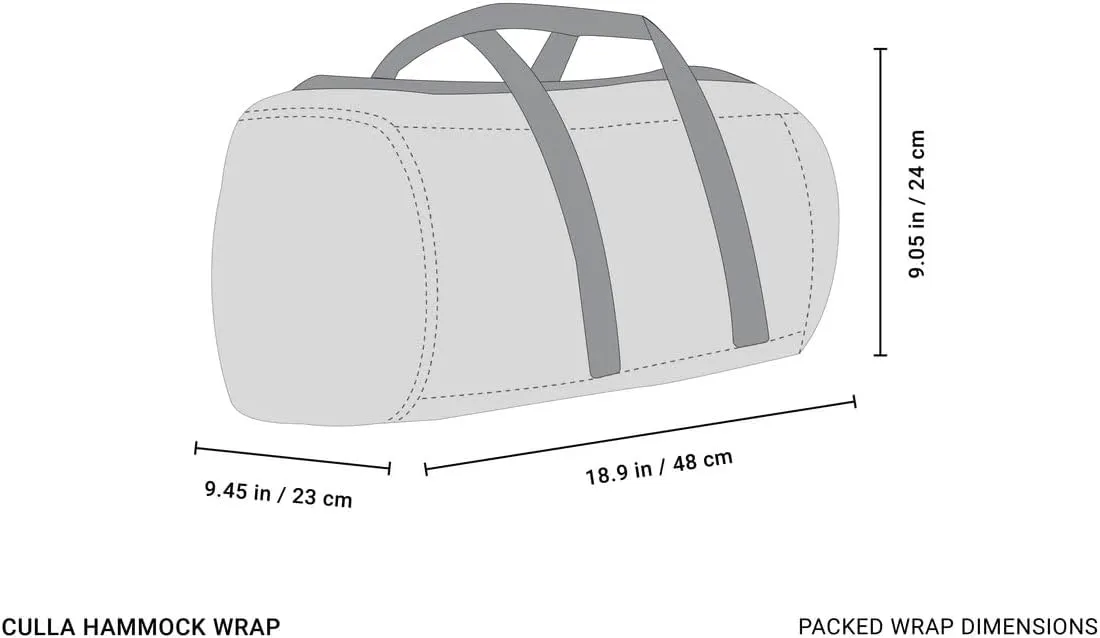 CULLA Insulated Hammocks Wrap – 4-Season Warmth for 1 & 2 Person Hammock, Camping Hammock Tent Cover, Ultralight & Portable Outdoor Gear for Backpacking, Hiking & Travel