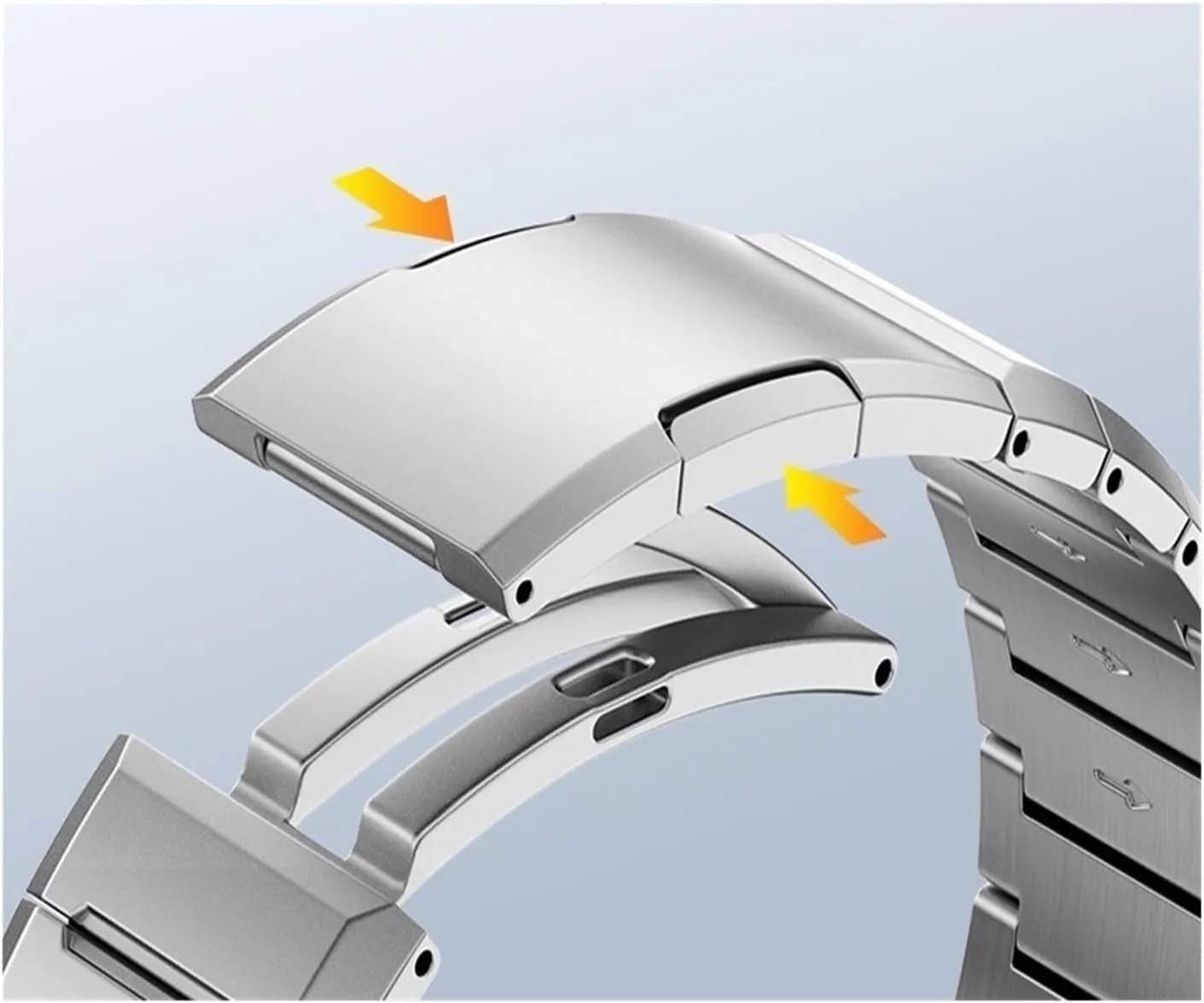 Cut Surface Steel Wristband, For Huawei Watch GT5 Pro strap 22mm Replace Bracelet