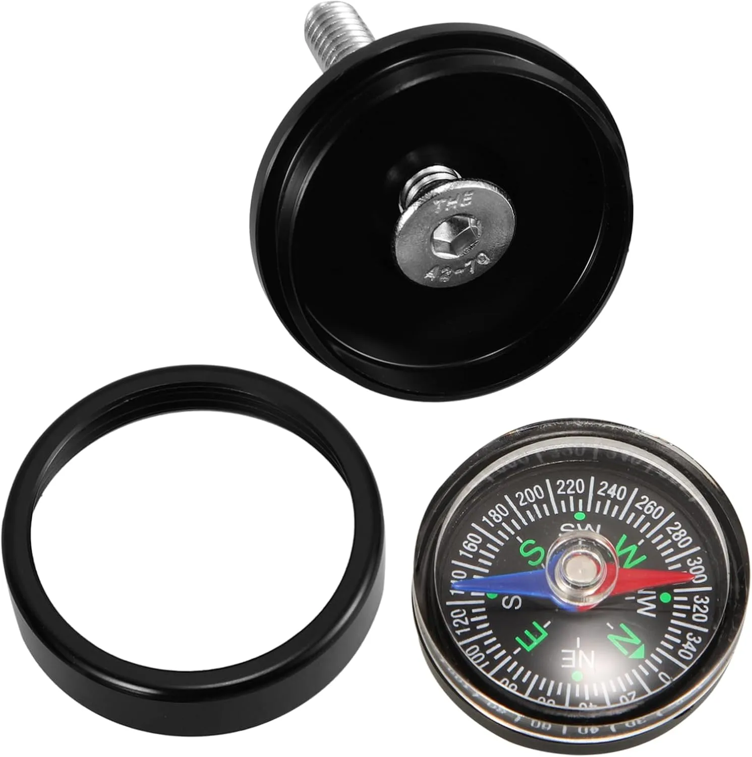 Cycling Bike Accessory Compact Compass for Mountain Biking Accurate Direction