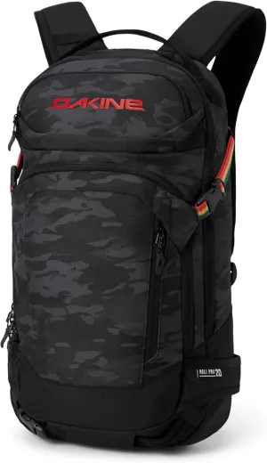 Dakine Heli Pro Backpack 20L - Black Vintage Camo, One Size