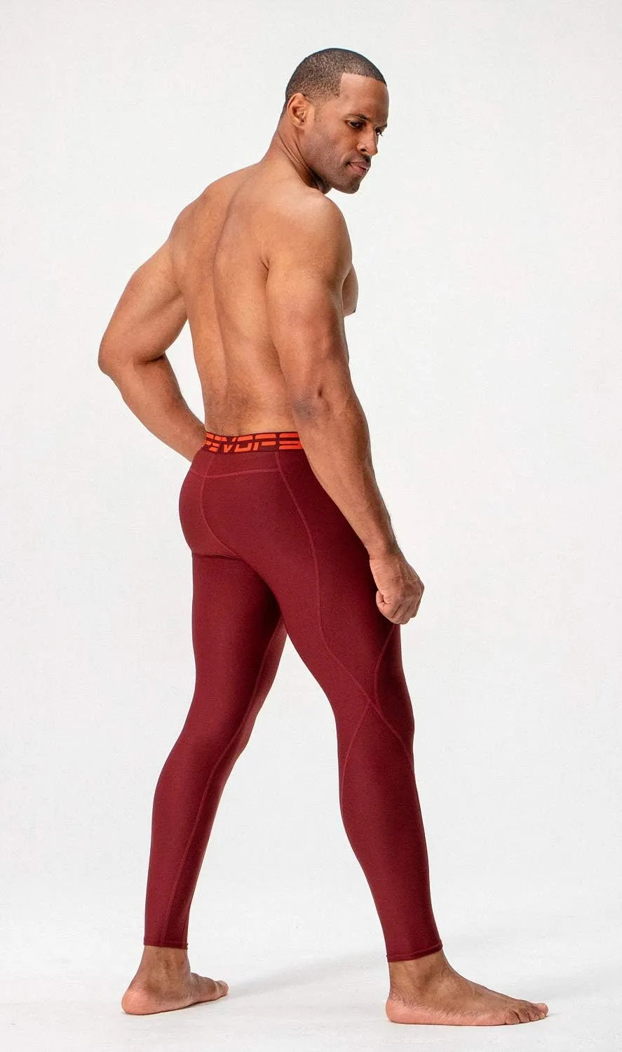 DEVOPS 2 or 3 Pack Men's Compression Pants Athletic Leggings with Pocket/Non-Pocket
