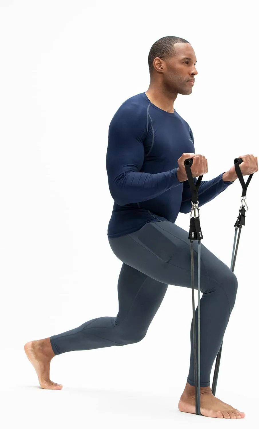 DEVOPS 2 or 3 Pack Men's Compression Pants Athletic Leggings with Pocket/Non-Pocket