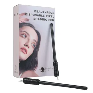 Disposable Pixel Shading Pen - Microblading Supplies - Microblading Disposable Tools - Eyebrow Supplies Kit - Pack of 10 (Pixel Shading Pen)