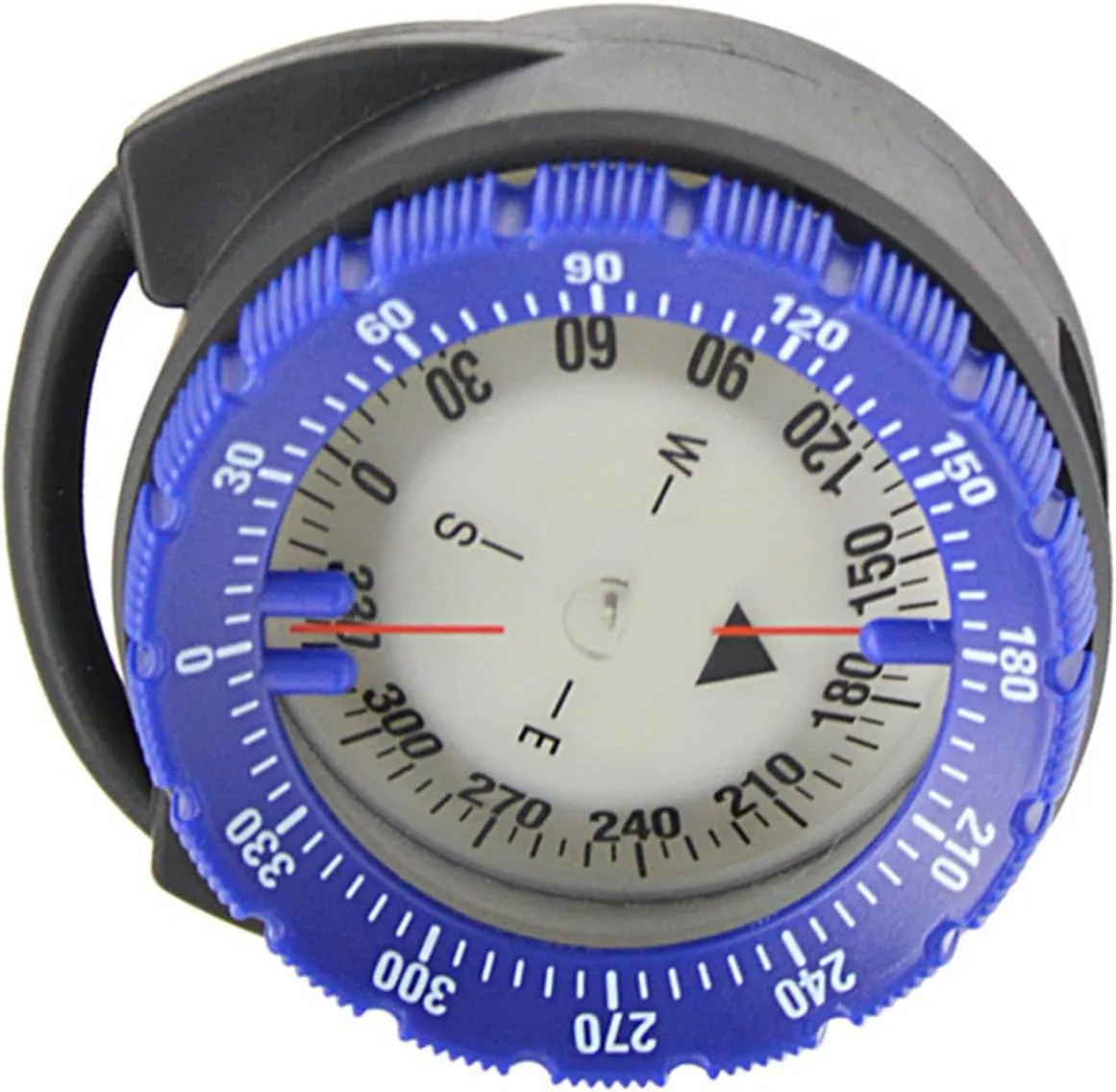 Dive Compass，Underwater Compasses Diving Glowing Compasses Pipe Clamp Dive Compasses Diving Compasses Waterproof Diving Compasses