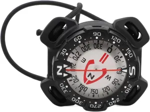 Diving Compass, High Accuracy Waterproof Compass with Night Visibility, Compact and Portable, Scuba Compass, Wrist Compass for Underwater Sports, Camping, Wilderness Exploration