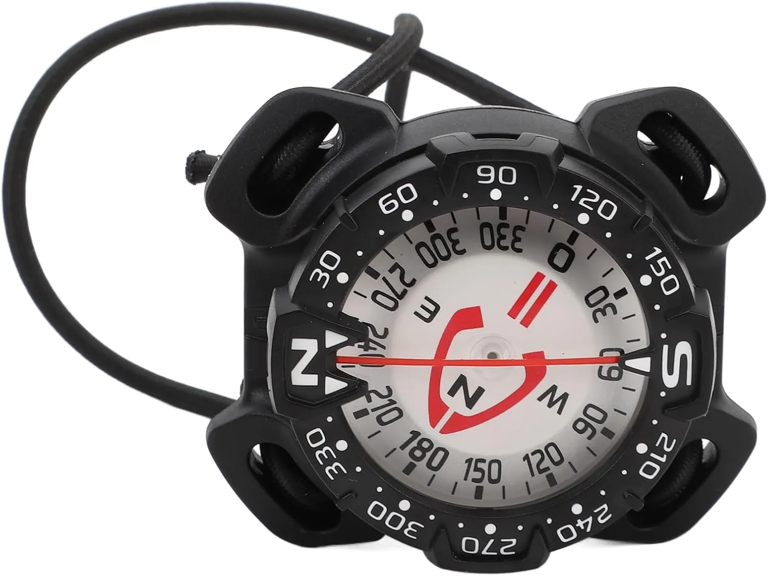 Diving Compass, High Accuracy Waterproof Compass with Night Visibility, Compact and Portable, Scuba Compass, Wrist Compass for Underwater Sports, Camping, Wilderness Exploration