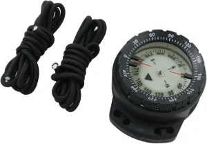 Diving Compass Waterproof Lightweight Tool with Elastic Ropes Outdoor Camping Compass for Scuba Hiking Sailing Outdoor Sports