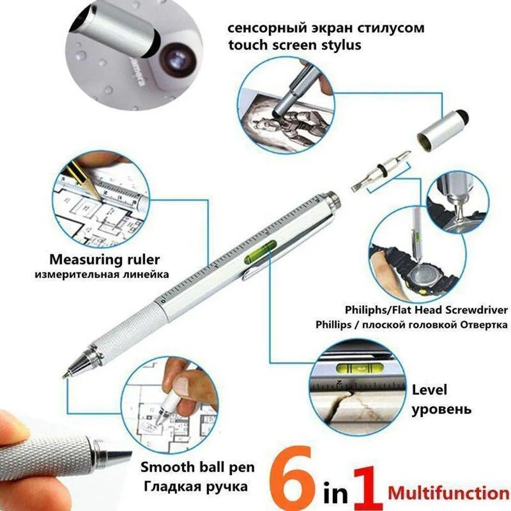 Domom Screwdriver Pen Pocket Multi-Tool, 2 packs