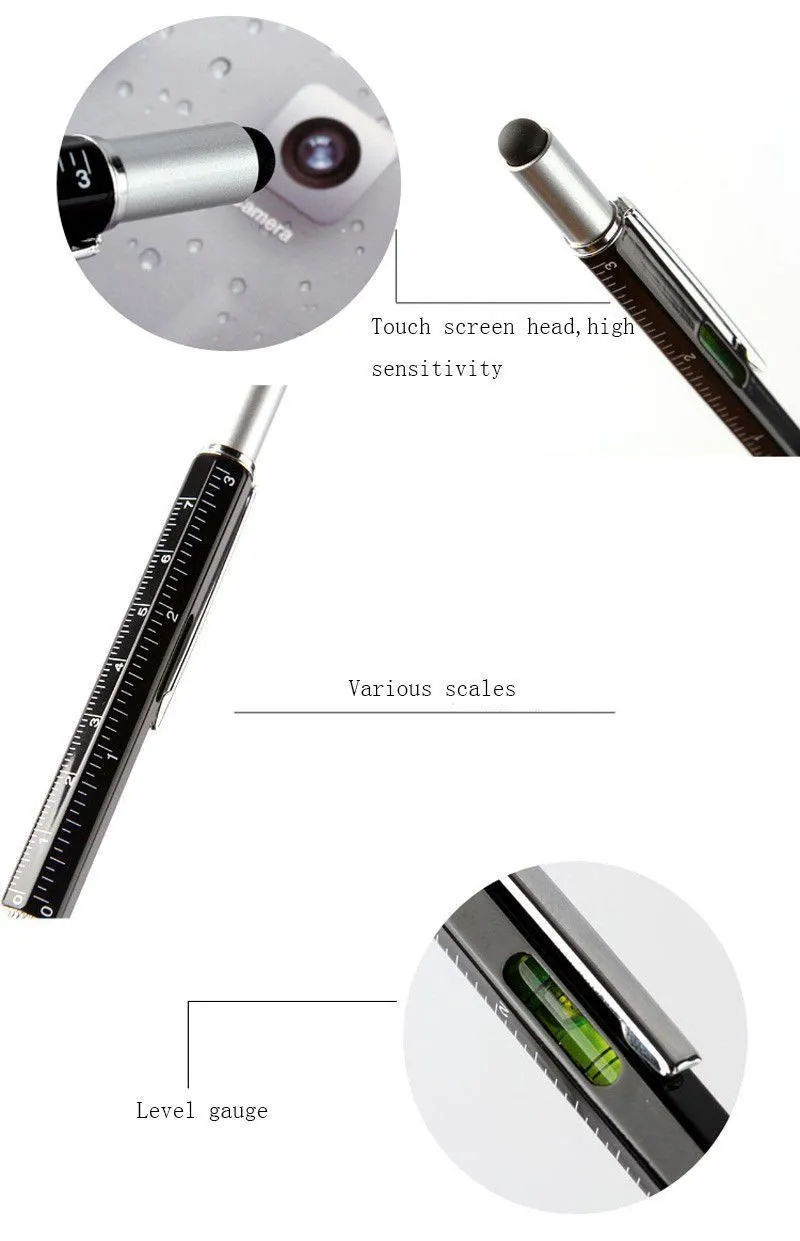 Domom Screwdriver Pen Pocket Multi-Tool, 2 packs