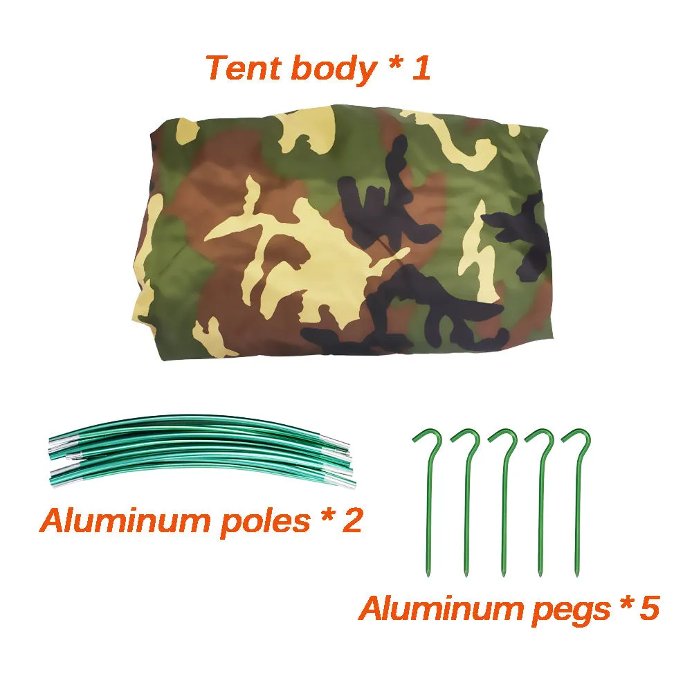 Easy To Build Lightweight And Windproof Bivy Tent With Waterproof Coating
