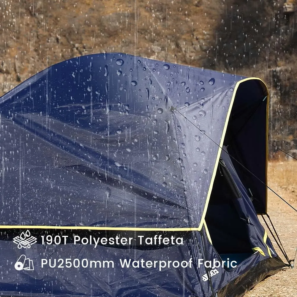 EchoSmile 2-Person Camping Tent – Easy Setup Lightweight Shelter with Rainfly