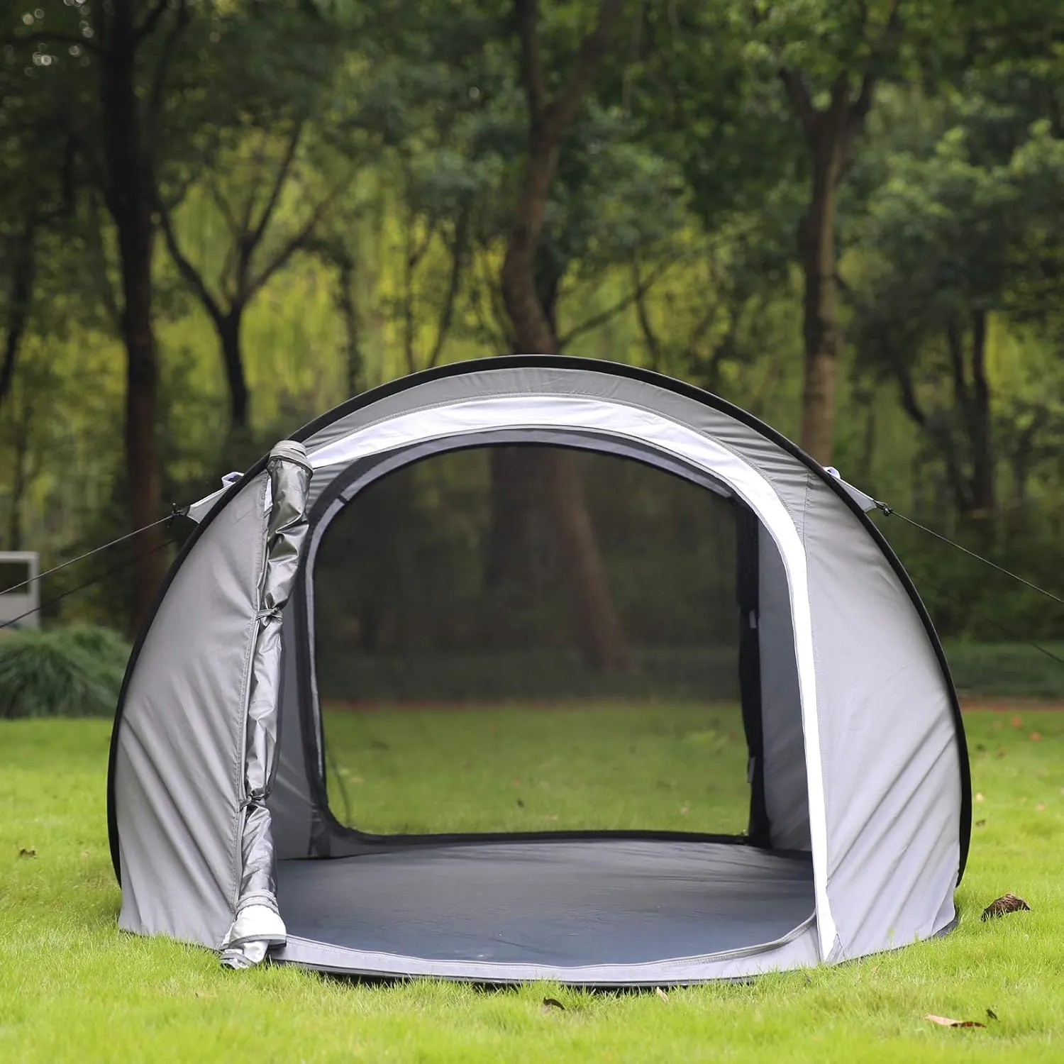 EchoSmile Camping Instant Pop Up Tent, 2/4/6/8/10 Person, Water Resistant Dome, Easy Setup for Camping Hiking and Outdoor, Portable with Carry Bag, 3 Season