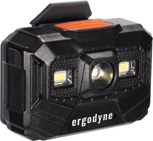 Ergodyne - 60197 Skullerz 8987 Rechargeable Universal Hard Hat LED Light, orange
